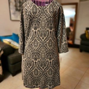 NWT - London Style 3/4 Sleeve Sweater Dress Petite 8P